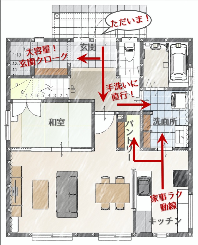 6 15 土 16 日 完成現場見学会 家事動線バツグンの家 島田市旗指 静岡藤枝店のブログ 注文住宅のユニバーサルホーム